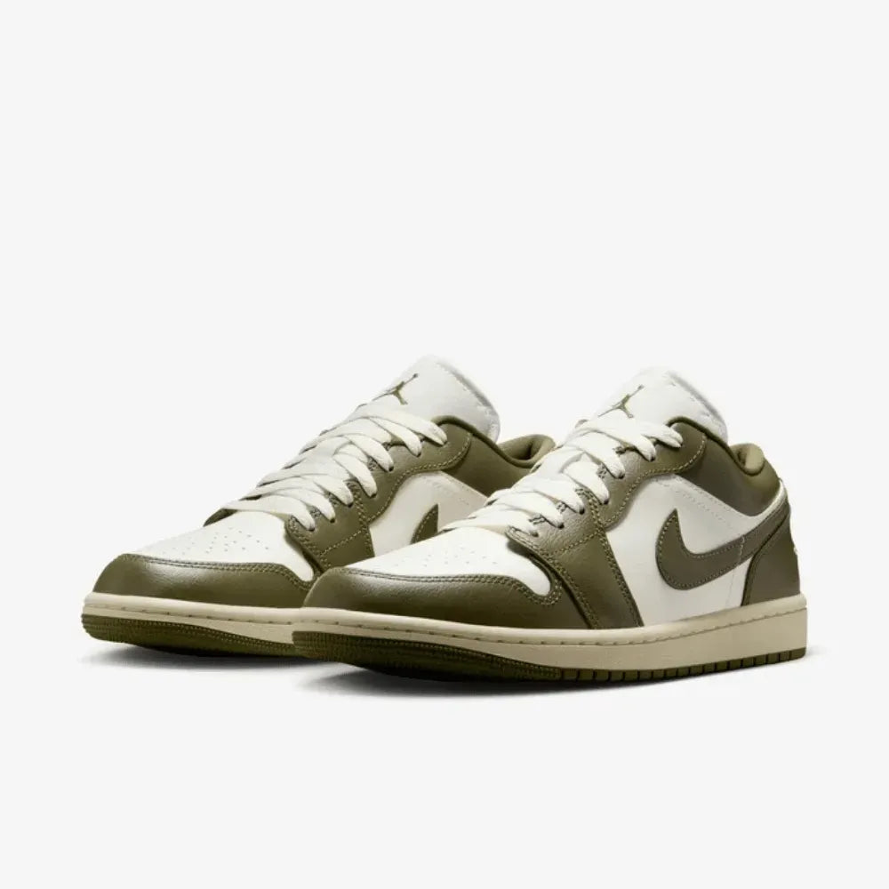 Nike Air Jordan 1 Low Sail Coconut Milk Medium Olive