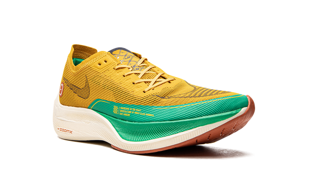 Nike ZoomX Vaporfly Next% 2 Dark Sulfur Stadium Green