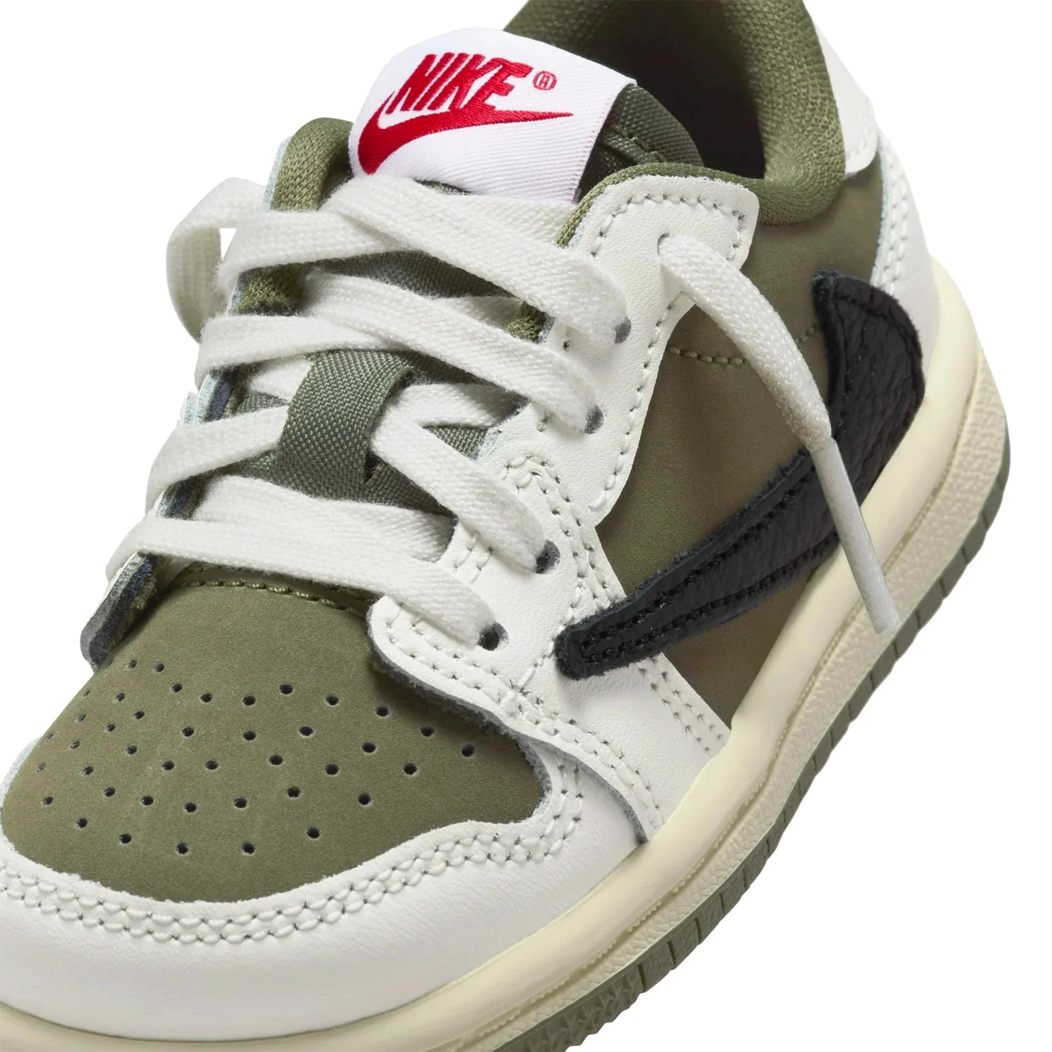 Travis Scott x Air Jordan 1 Low OG Medium Olive (TD)