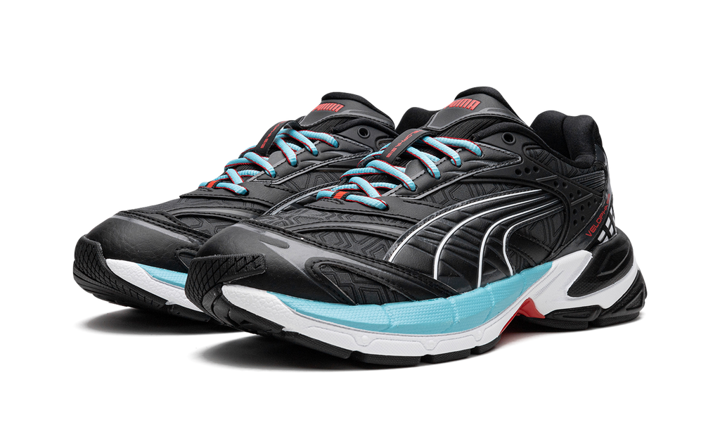 Puma Velophasis Luxe Sport Black and Blue