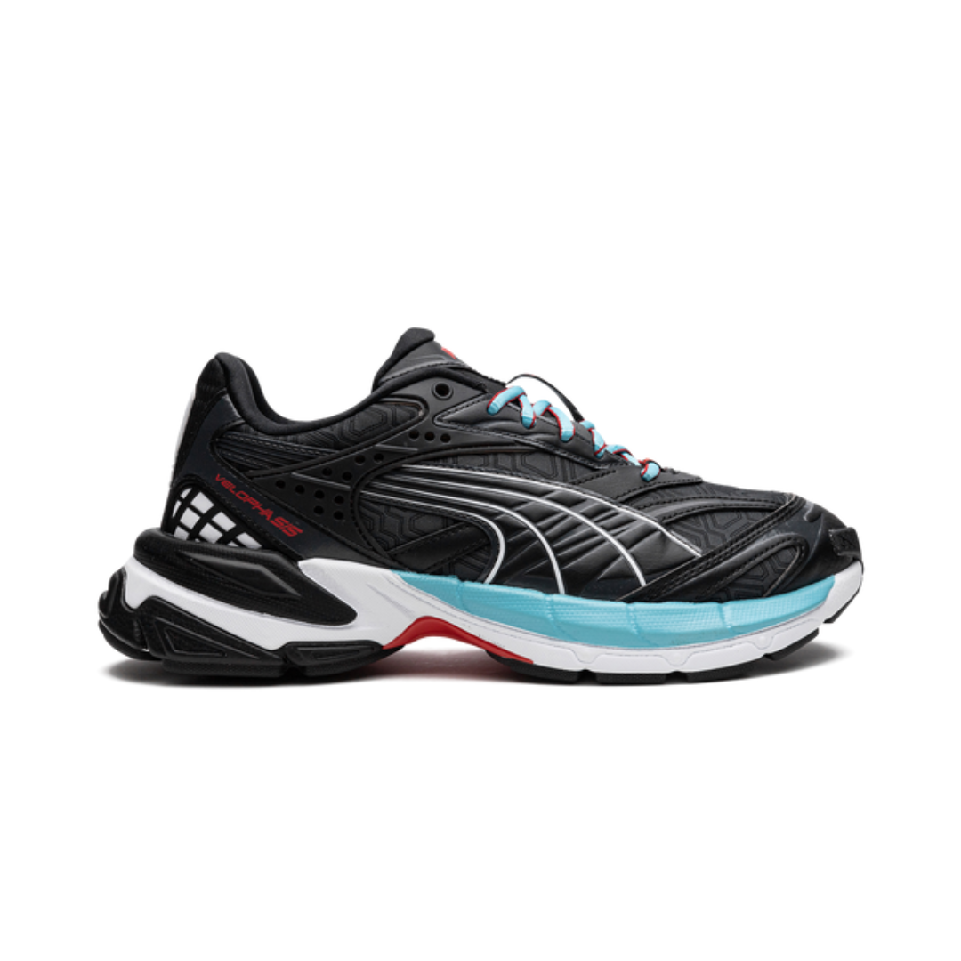Puma Velophasis Luxe Sport Black and Blue