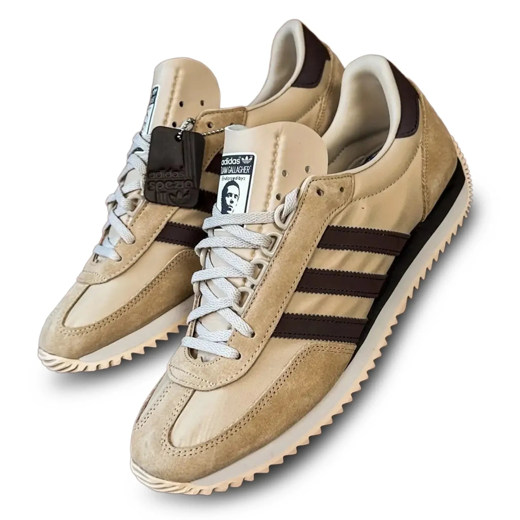 Adidas Achille Spezial x Liam Gallagher Stone Khaki