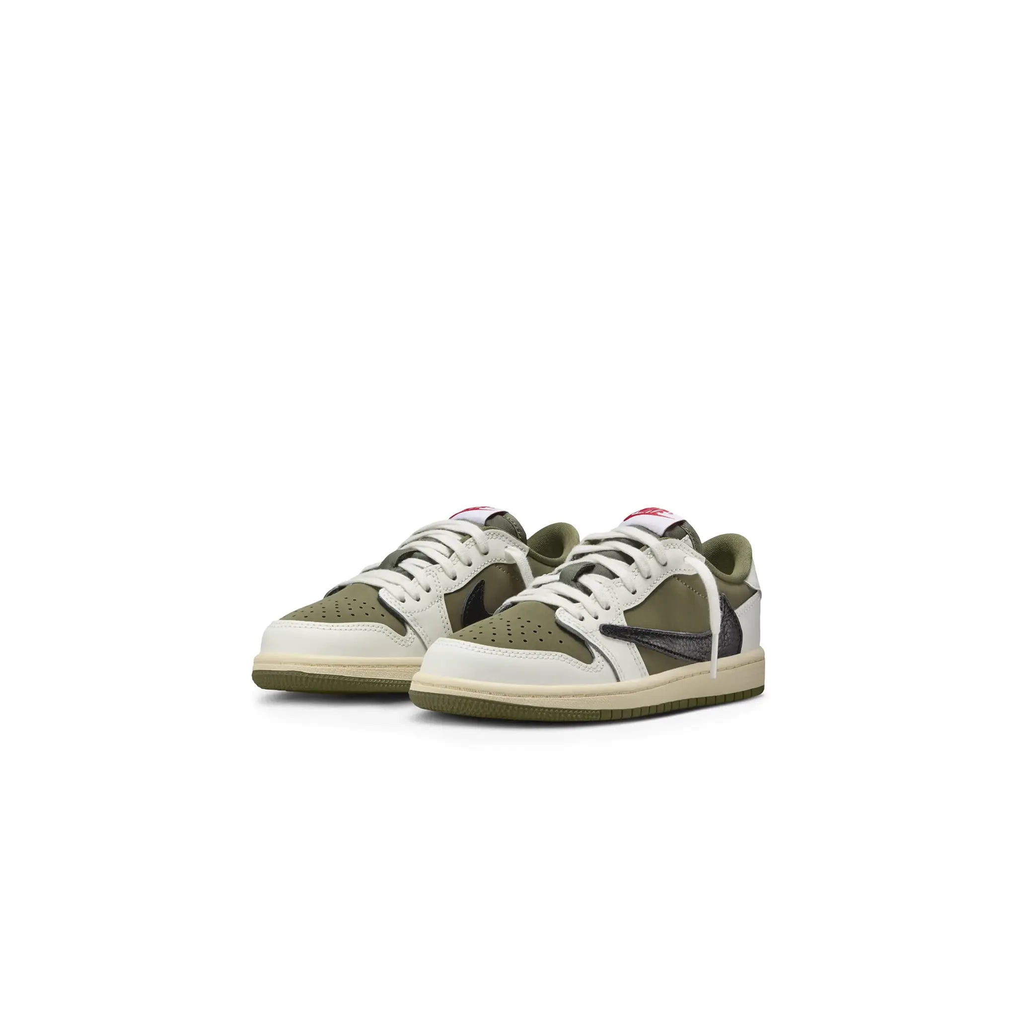 Travis Scott x Air Jordan 1 Low OG Medium Olive (PS)